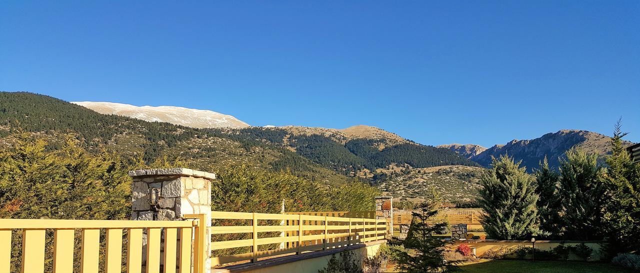 Mountain Chalet Livadi Arachova Exteriör bild